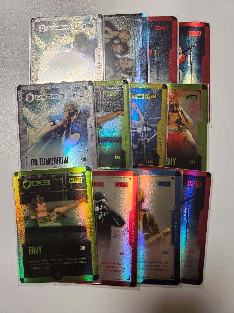 coldrain カードセット