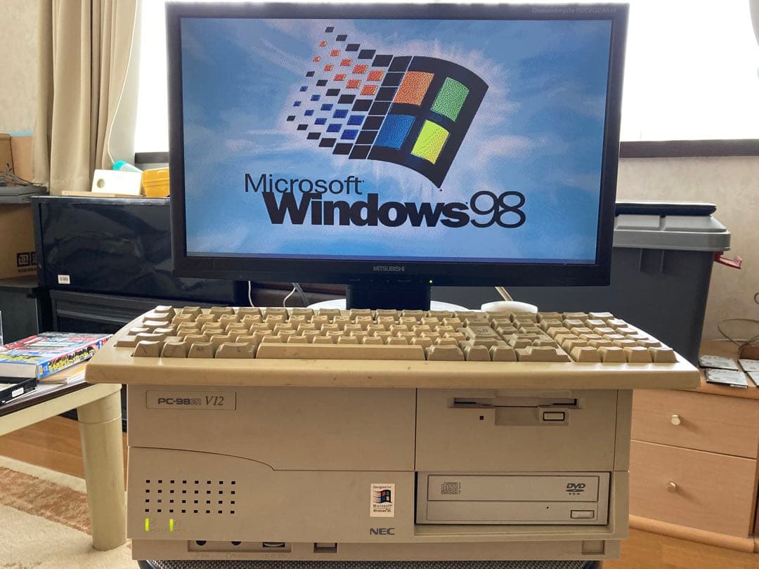 最終価格！PC-9821V12 HDD2台 DVD増設Win98,95,3.1