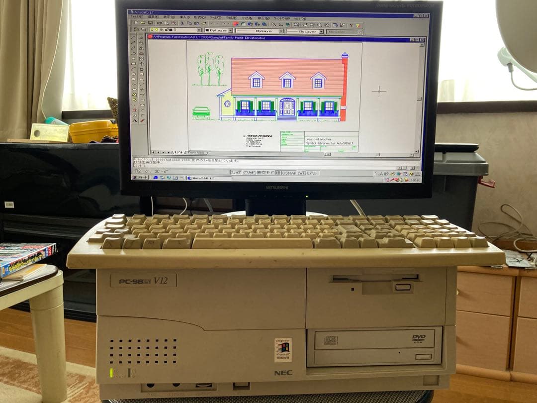 最終価格！PC-9821V12 HDD2台 DVD増設Win98,95,3.1