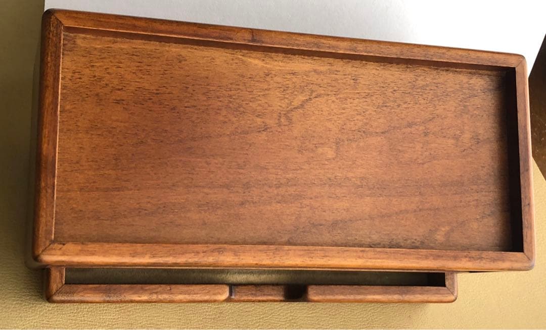 豊岡クラフト　木製万年筆箱　　2段　8本収納