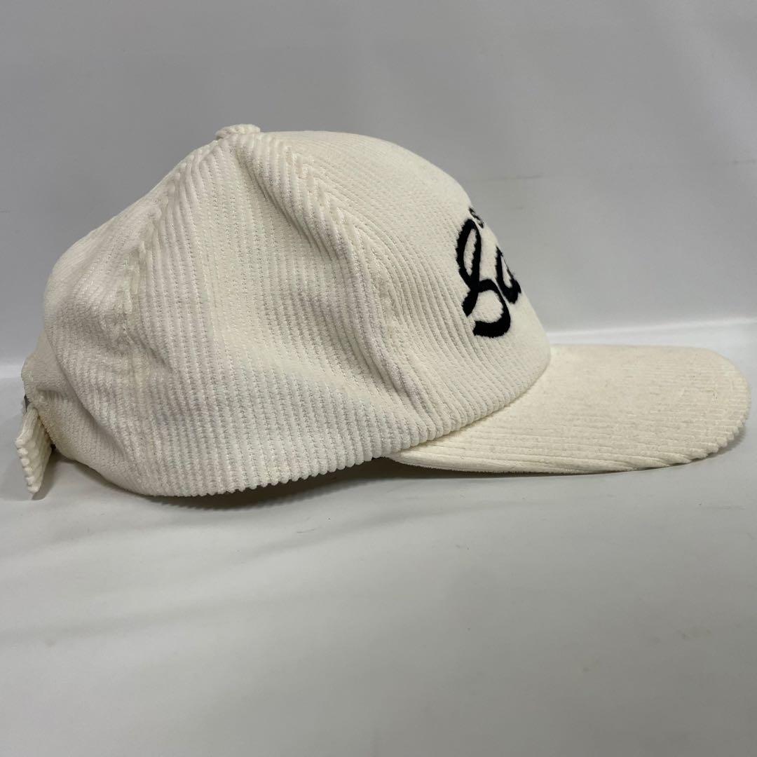 SAINT MICHAEL SECRET コーデュロイキャップ ホワイト