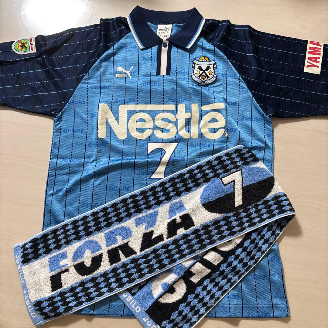 ジュビロ磐田　レプリカ ユニフォーム　タオルマフラー　名波浩