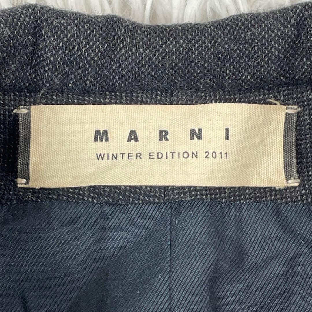 美品　MARNI WINTER EDITION 2011 ウールロングコート