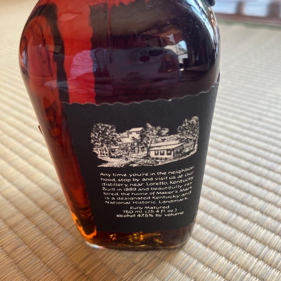 【未開封】メーカーズマークブラックトップ