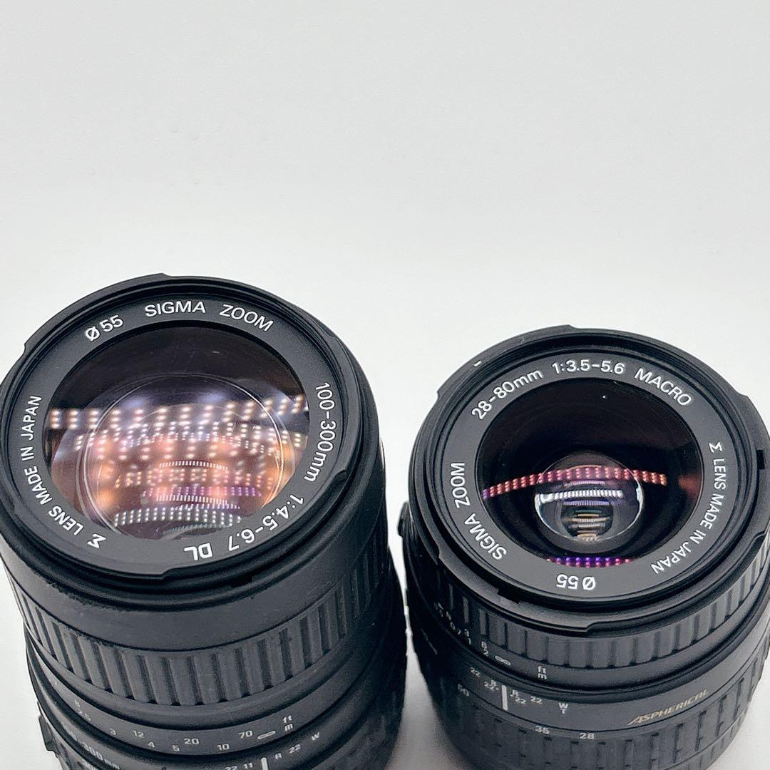 Canon EFマウント用ズームレンズセット 28-80mm 100-300mm