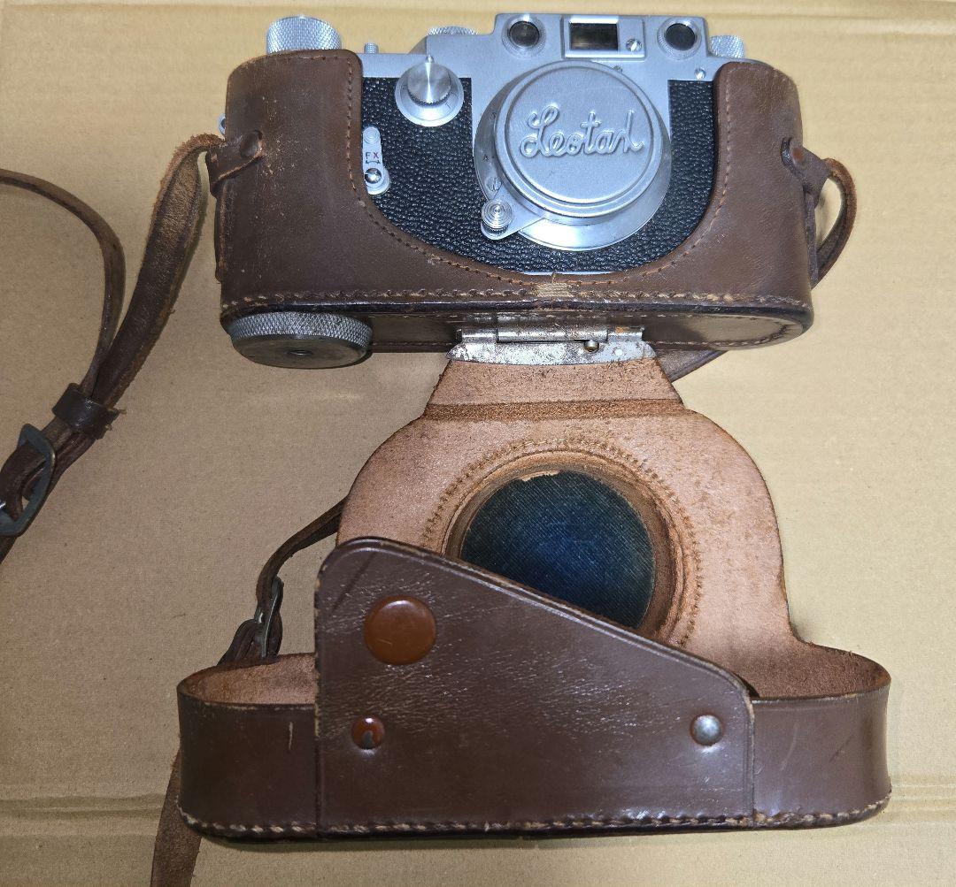 j*l様 ビンテージ Leotar レンジファインダーカメラ レザーケース付き