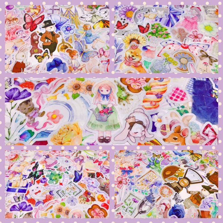 可愛いい❤️❤️フレークシール( ⸝⸝•ᴗ•⸝⸝ )お洒落な装飾フレークセット♡♡