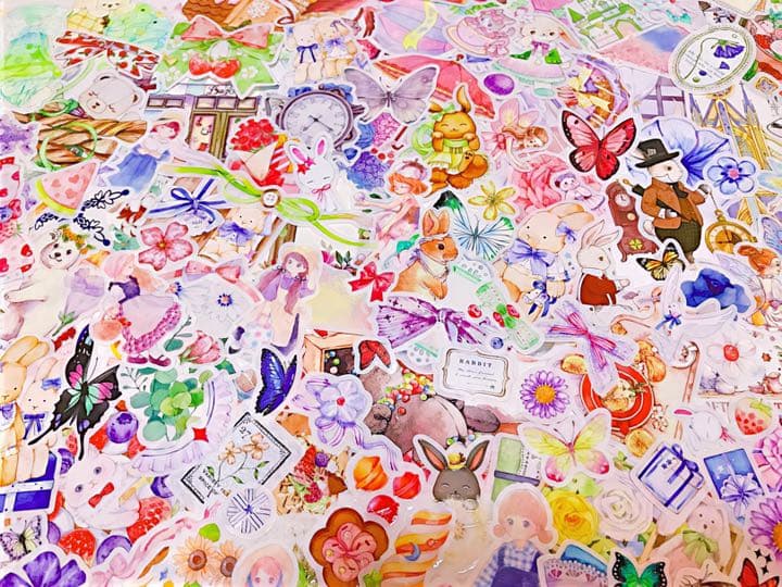 可愛いい❤️❤️フレークシール( ⸝⸝•ᴗ•⸝⸝ )お洒落な装飾フレークセット♡♡