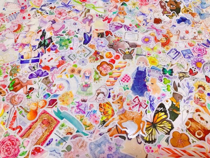 可愛いい❤️❤️フレークシール( ⸝⸝•ᴗ•⸝⸝ )お洒落な装飾フレークセット♡♡