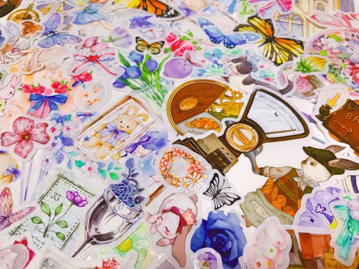 可愛いい❤️❤️フレークシール( ⸝⸝•ᴗ•⸝⸝ )お洒落な装飾フレークセット♡♡