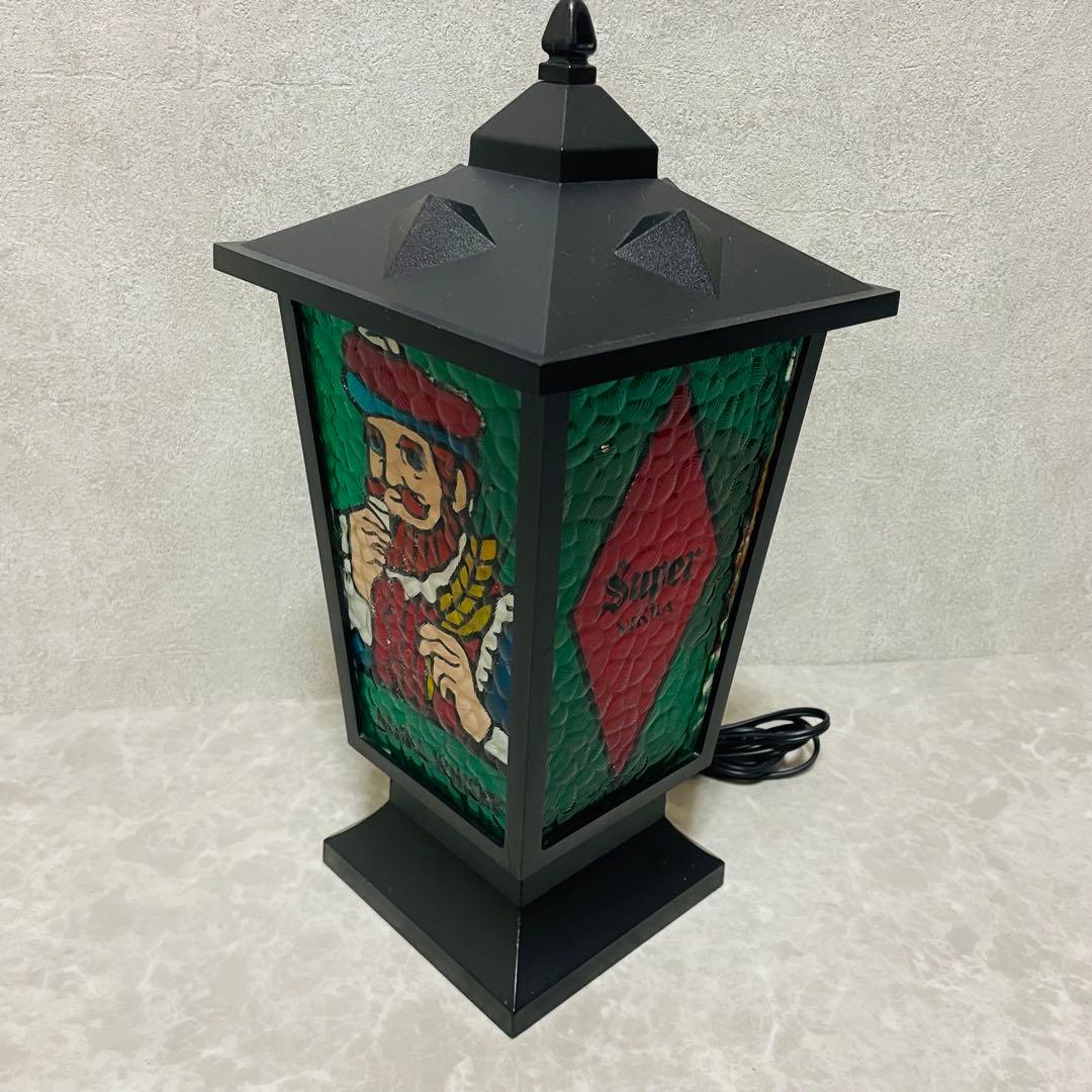 希少 NIKKA ニッカウィスキー テーブルライト ステンドグラス 非売品