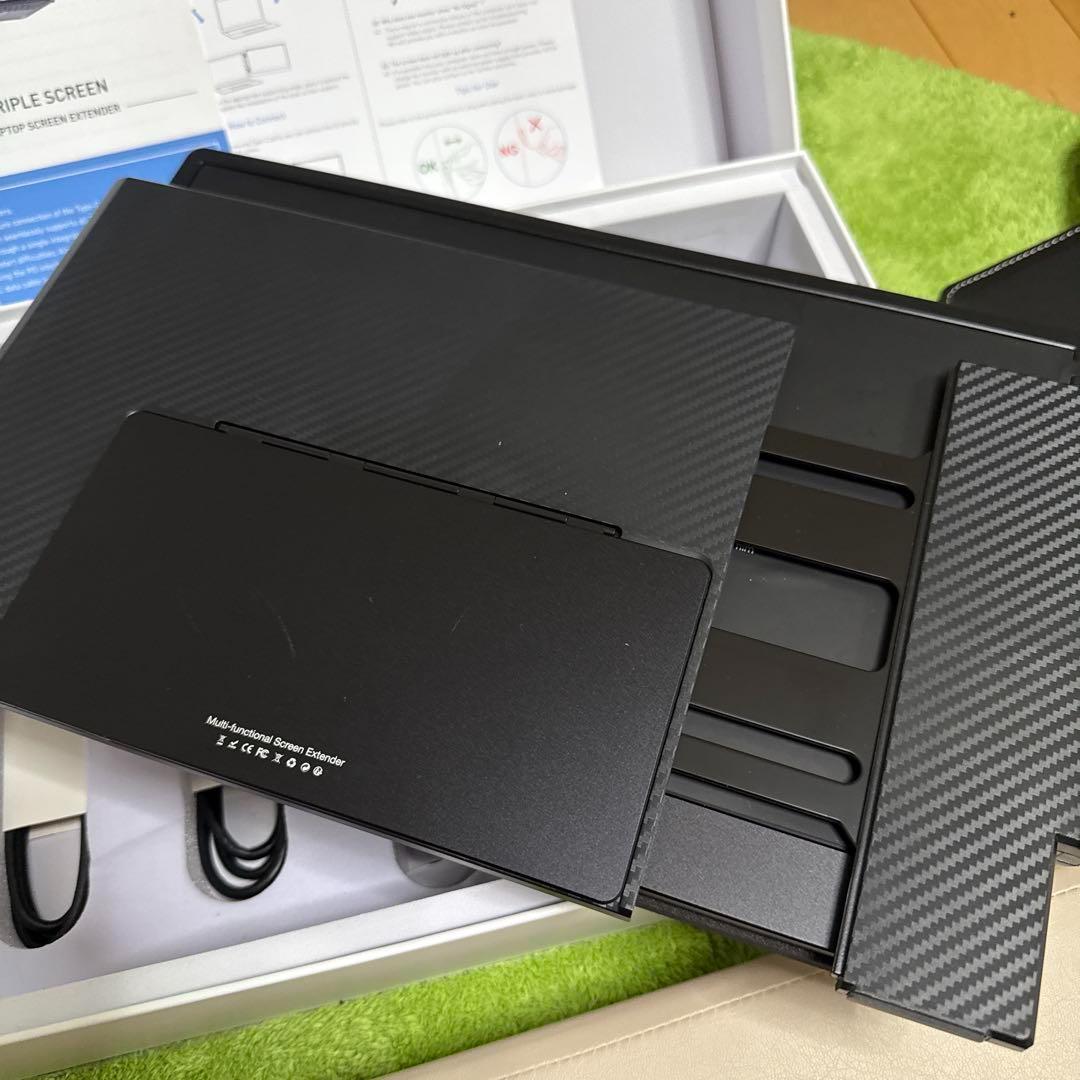 あ*ら様 T883u 2画面マルチ モバイルモニター 14インチ ノートPCドッ