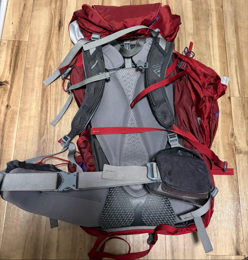 GREGORY DEVA 60 バックパック バーガンディ