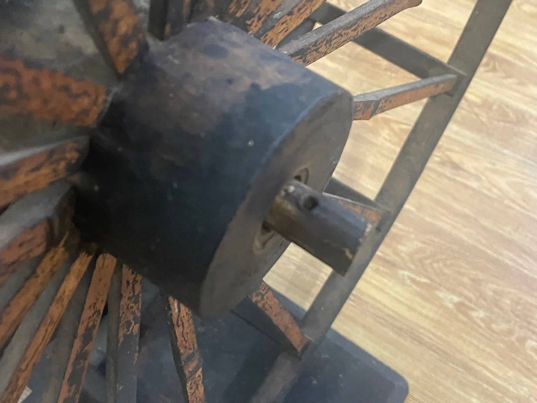 糸巻き 木製 アンティーク 昭和 糸巻機 レトロ 古民家 糸車 ディスプレイ