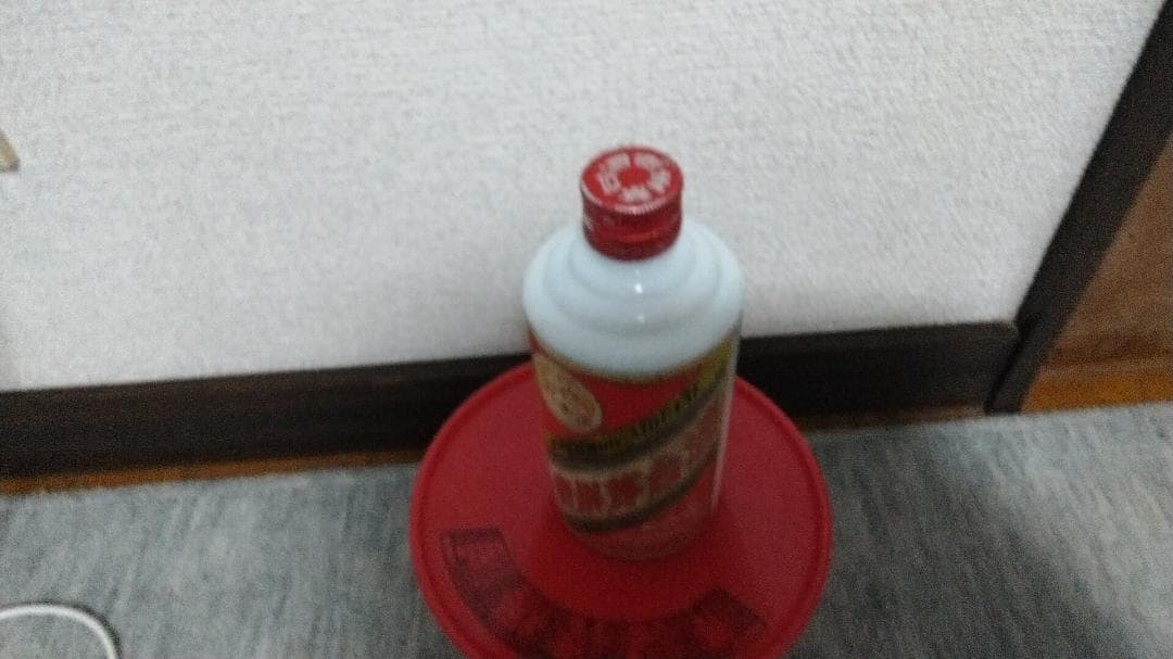 茅台酒 375ml 53%　総重量635g程　90年代？　天女ラベル　訳あり