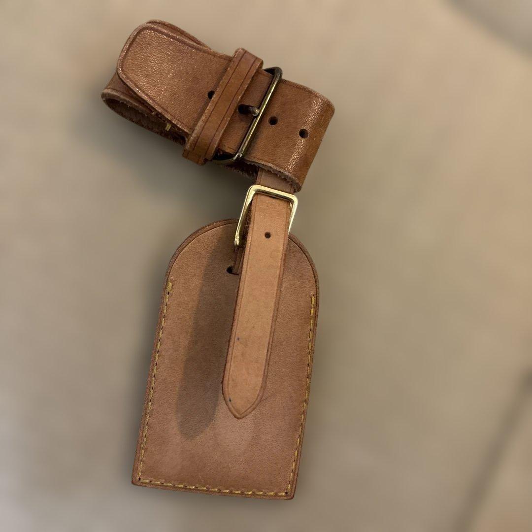 正規品LOUIS VUITTON ルイヴィトンヌメ革ネームタグ14セット