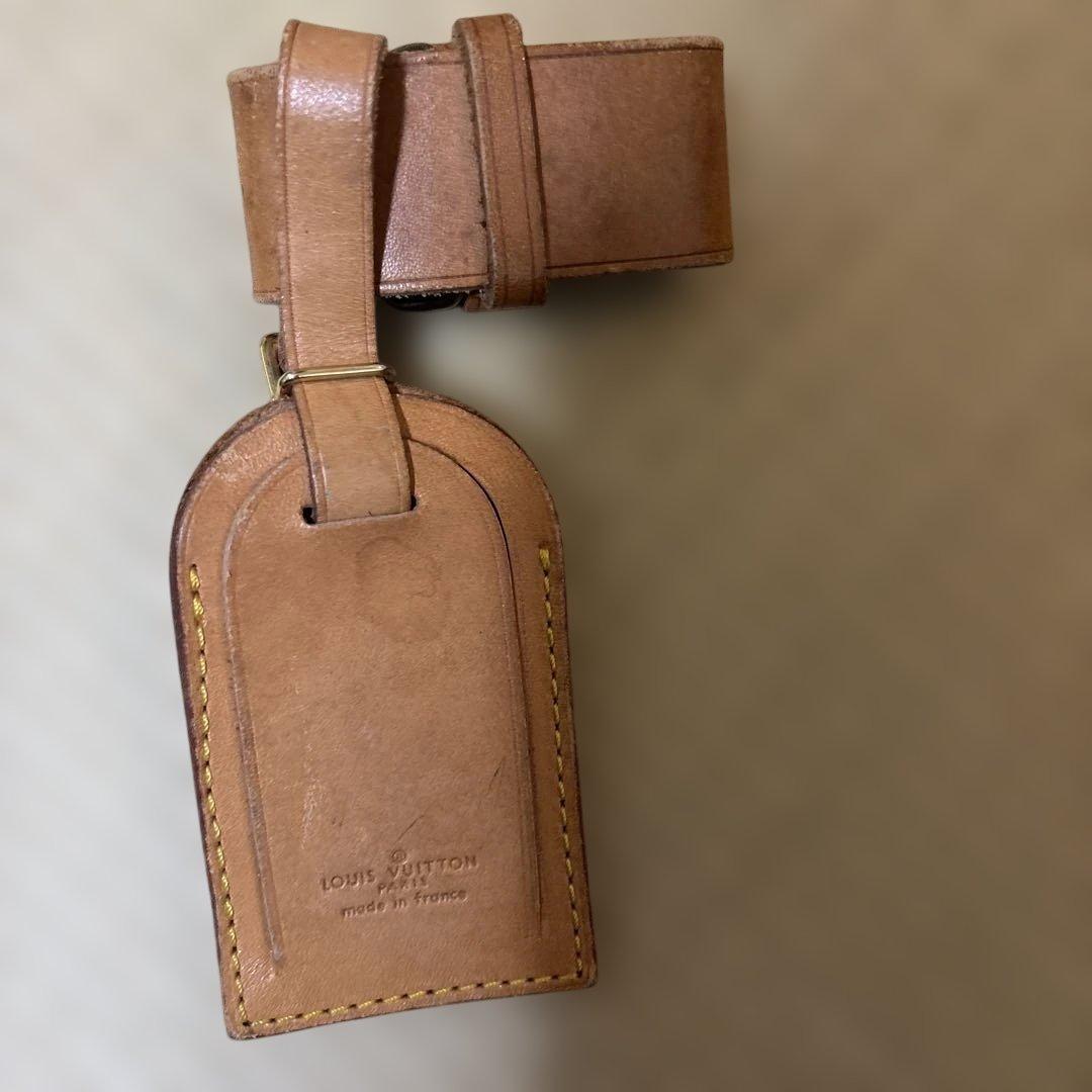 正規品LOUIS VUITTON ルイヴィトンヌメ革ネームタグ14セット
