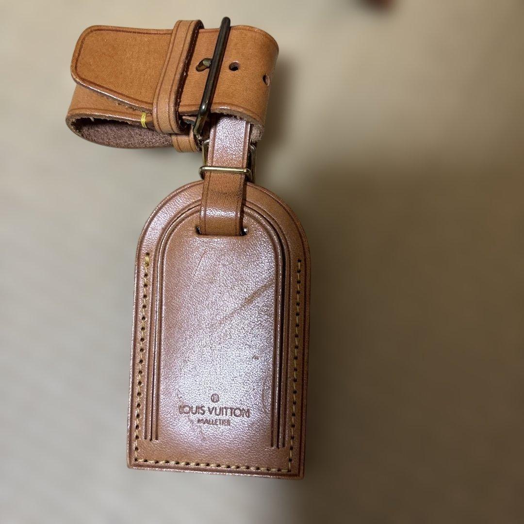 正規品LOUIS VUITTON ルイヴィトンヌメ革ネームタグ14セット