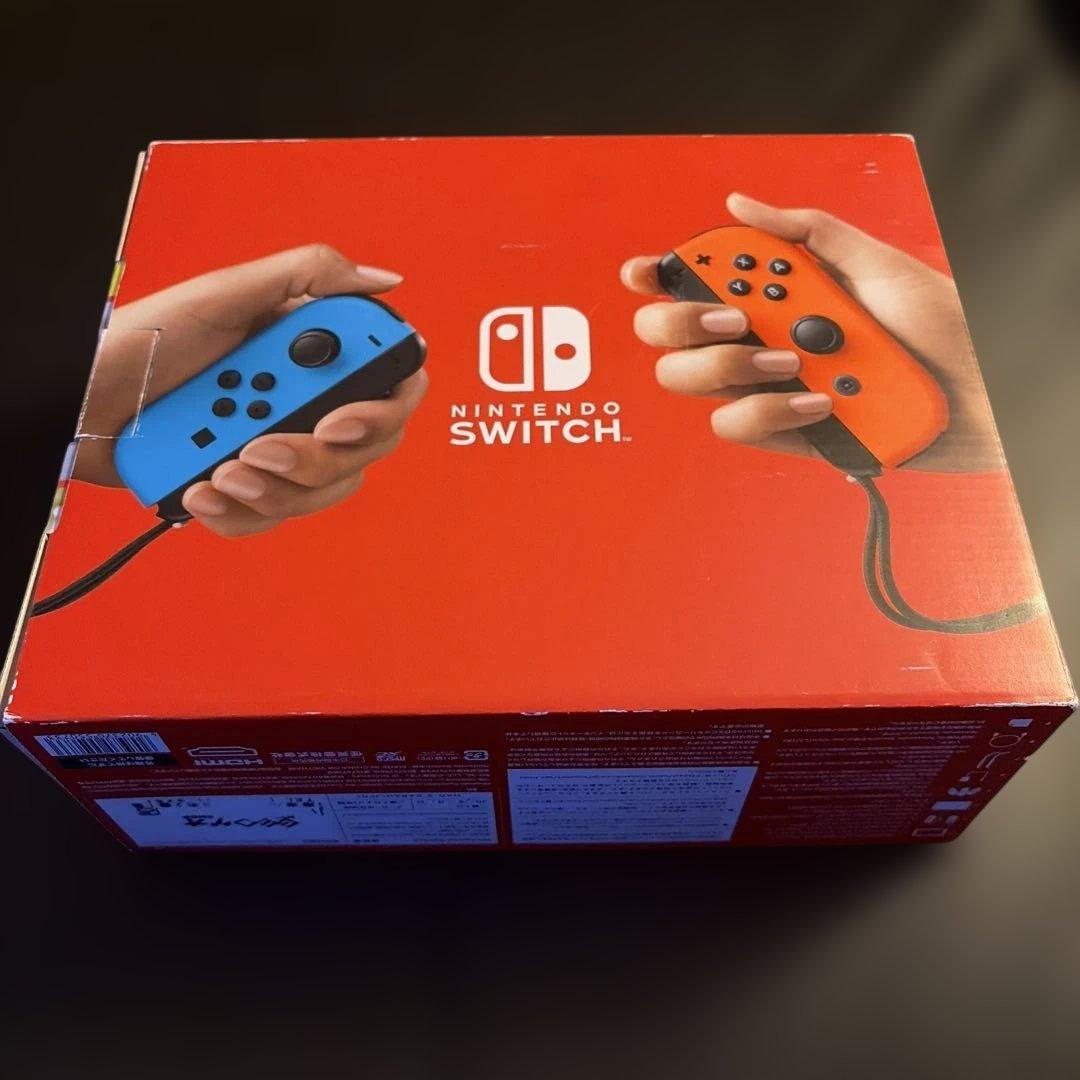 任天堂スイッチ Nintendo Switch本体ネオンカラー、付属品完備！