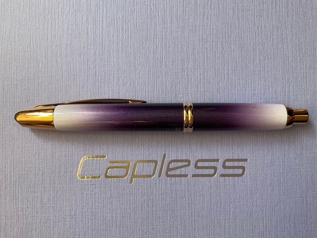 パイロット　キャップレス　限定　花菖蒲　F