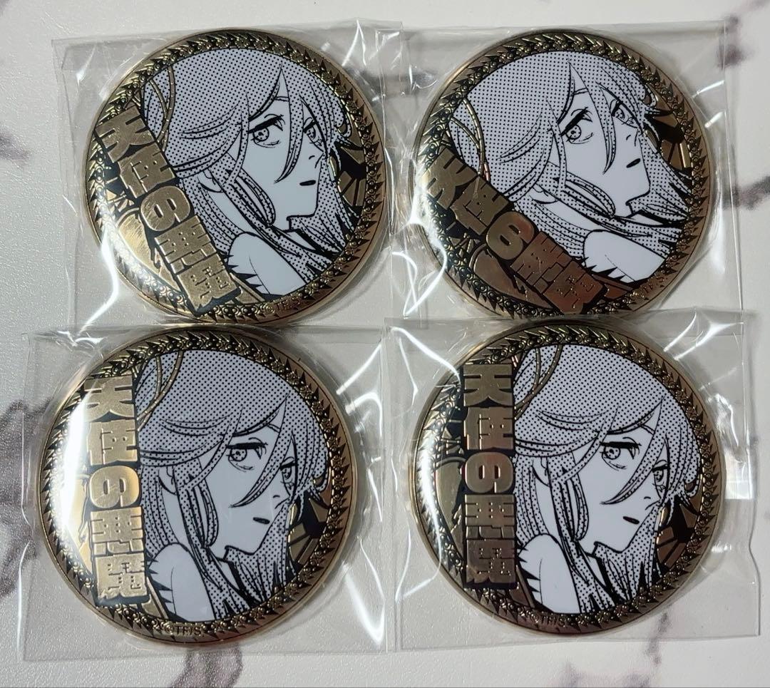 チェンソーマン ゴールデン缶バッジ 天使の悪魔