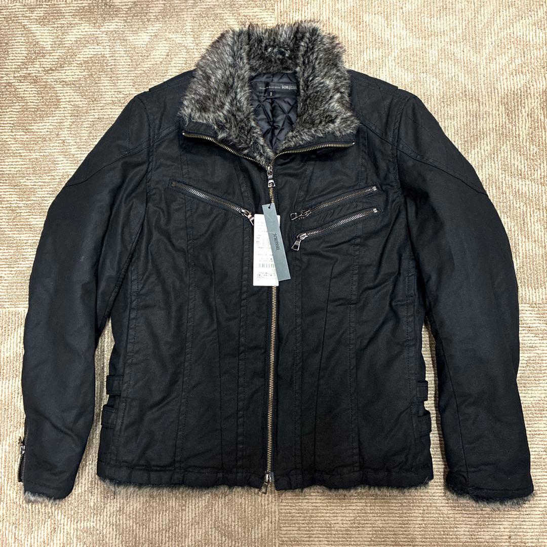 未使用 SCHLUSSEL ファージャケット ギミック 中綿 アーカイブ Y2K