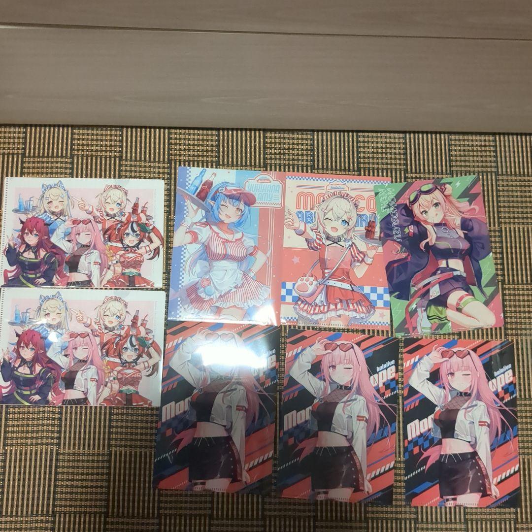 ホロライブ　推し活引退品　アクリルスタンド　クリアファイル　カード類　まとめ売り