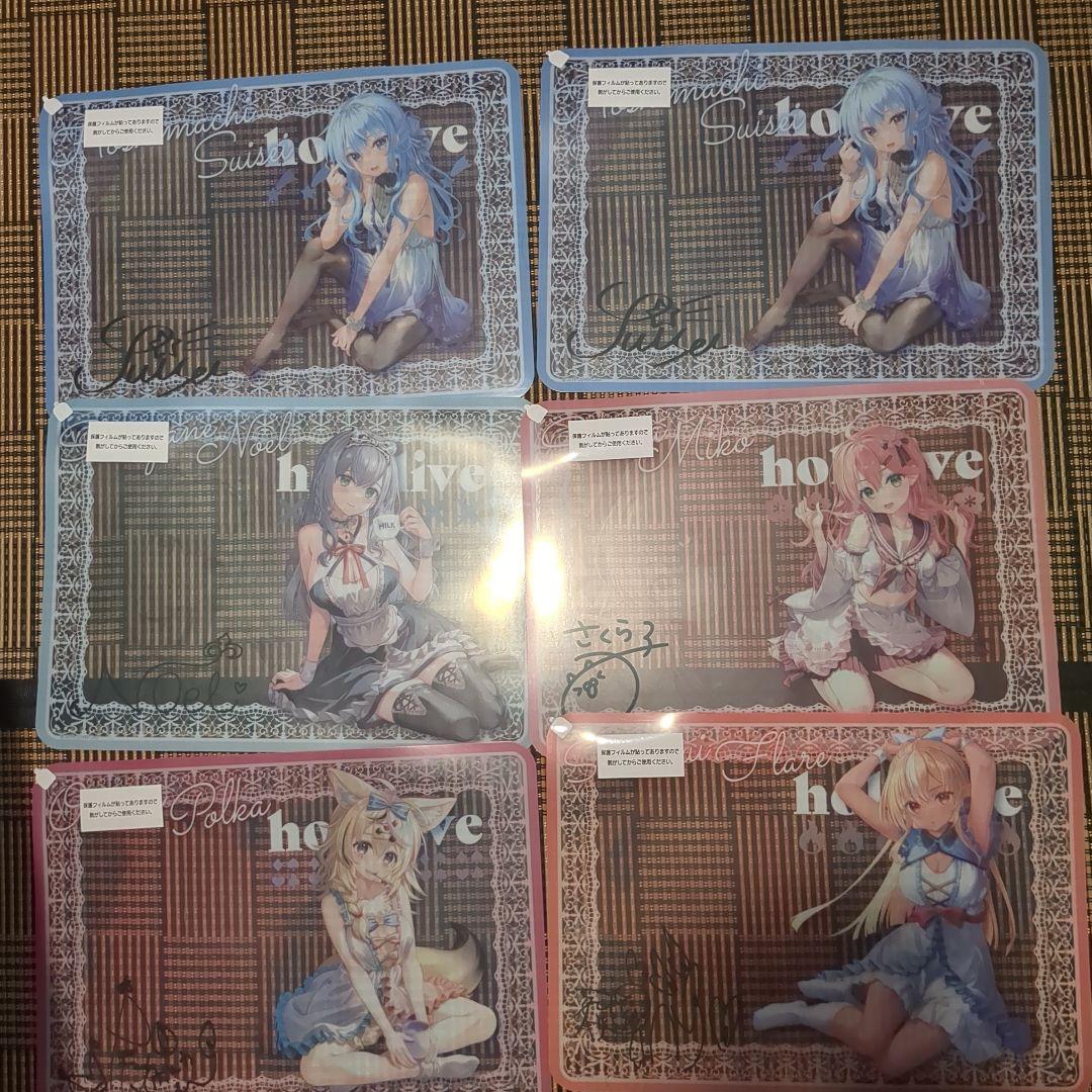 ホロライブ　推し活引退品　アクリルスタンド　クリアファイル　カード類　まとめ売り