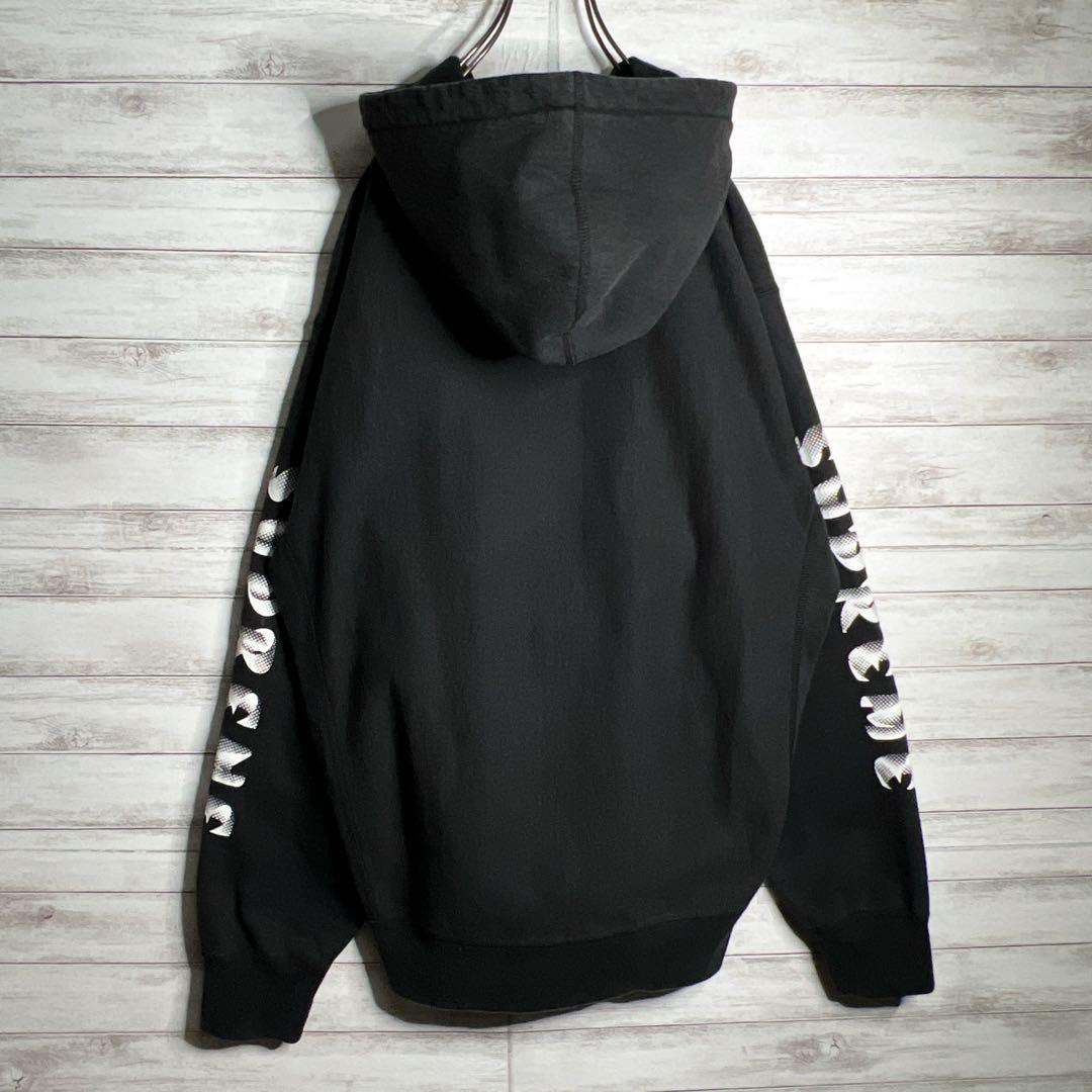 【入手困難!!】シュプリーム ✈︎カナダ製 刺繍 スリーブロゴ プリント