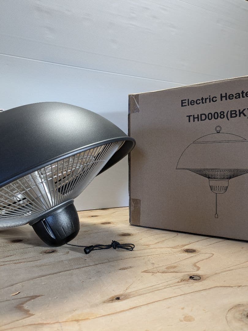 吊り下げ式パティオヒーター 屋外/屋内電気ヒーター 暖房器具 赤外線ヒーター