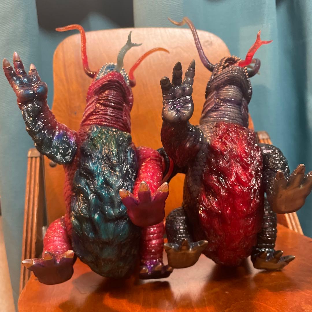 怪獣ギョー ソフビ フィギュア　2体セット　楳図かずお　アートストーム　訳あり