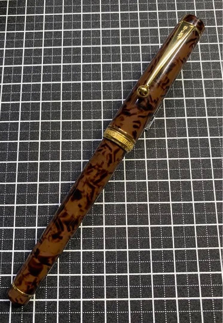 PILOT CUSTOM 鼈甲　万年筆　字幅B