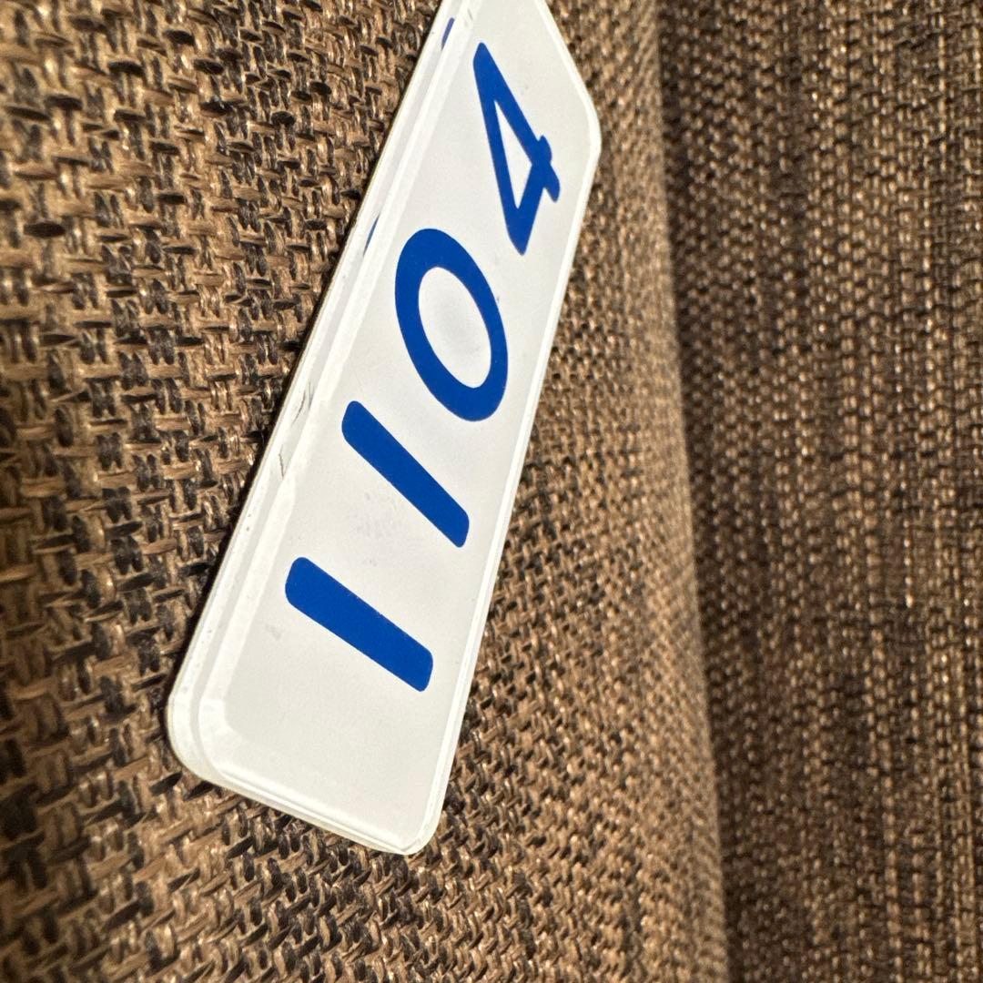 六甲ライナー　1000系　車内番号板　1104 先頭車