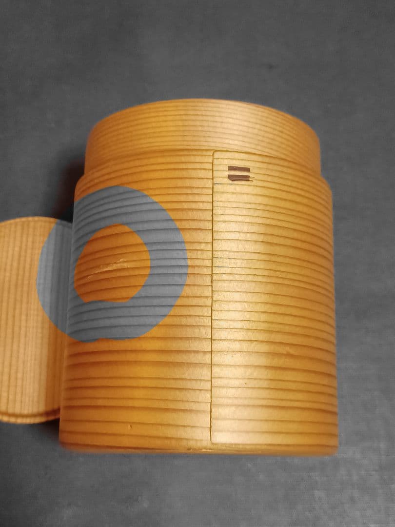 柴田慶信商店 お曲げわっぱ 茶筒