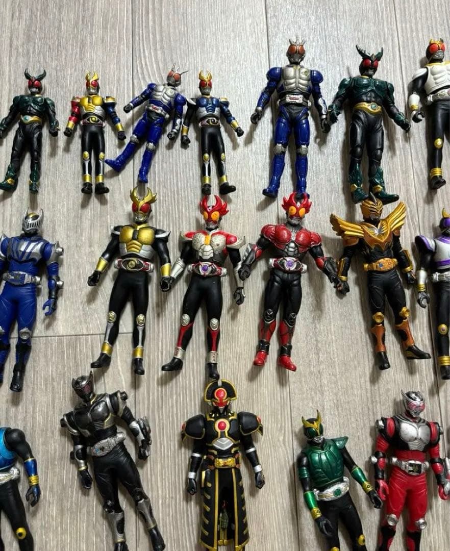 ジャンク　仮面ライダー　ウルトラマン　ソフビ　大量　まとめ売り