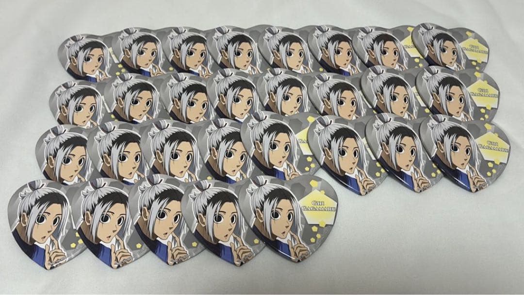 ブルーロック ブルロ 我牙丸 ハート 缶バッジ 29個