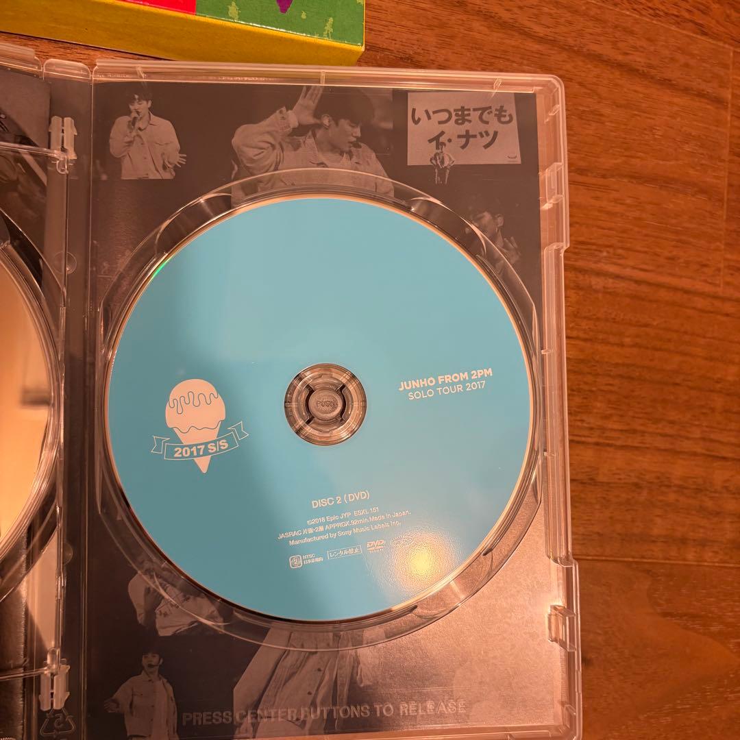 ミュージック JUNHO FROM 2PM SOLO TOUR 2017 S/S DVD