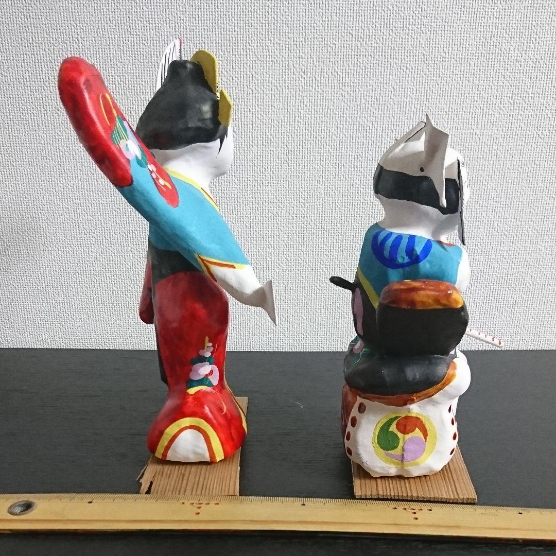 2025)  福島  三春張り子  2体