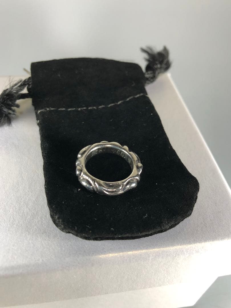 クロムハーツスクロールバンドリング【日本サイズ5号】