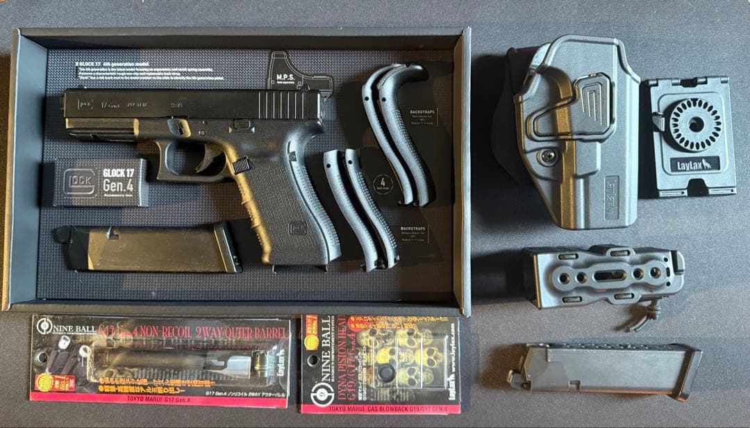 【値下げ中】GLOCK 17 Gen.4 ガスブローバック　東京マルイカスタム品