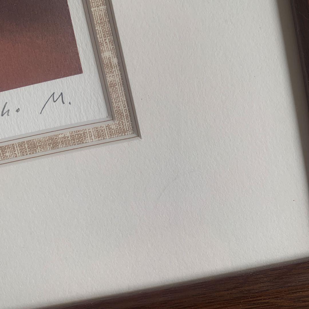 牧野千穂　 「ささやかな苦悩」　版画（ジクレー）