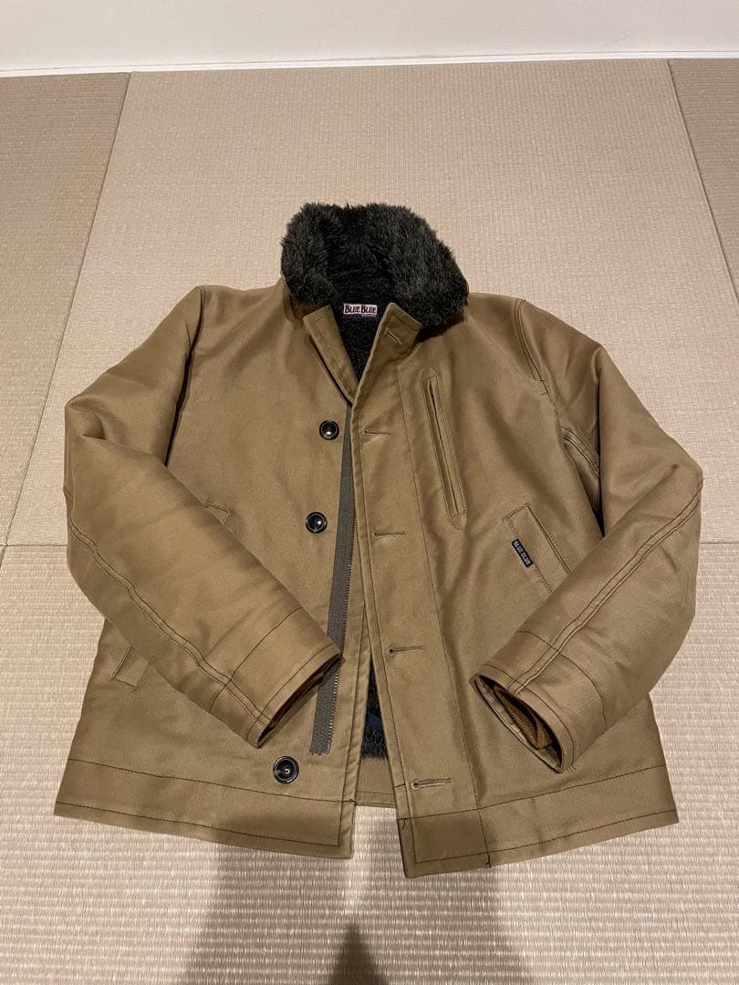 w*a様 美品　BLUE BLUE ブルーブルー　ジャーマンデッキジャケット