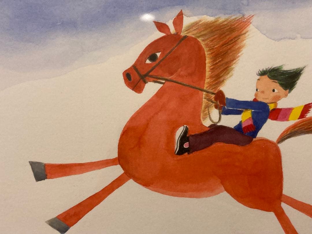 絵本作家　たばたせいいち　田畑精一　水彩画　直筆　原画