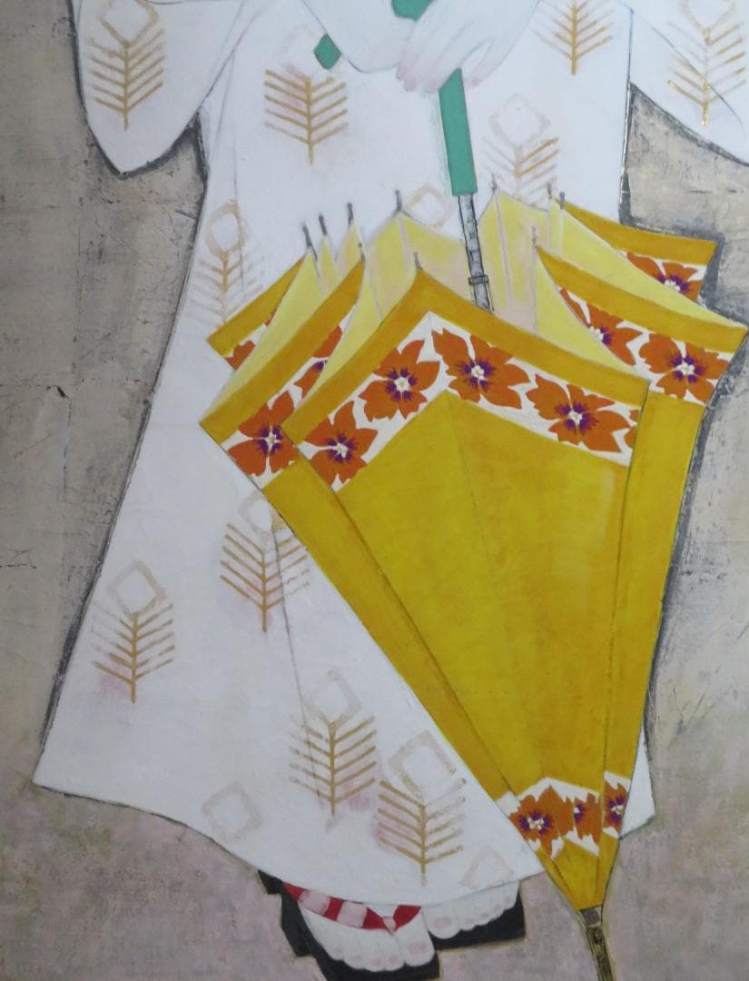 mimeian神田三千枝「虹」 日本美術院特待院展出品作品 師：安田靫彦