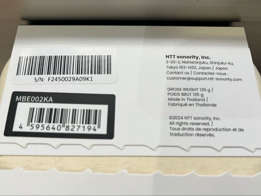 nwm DOTS ワイヤレスイヤホン ブラック　数回使用