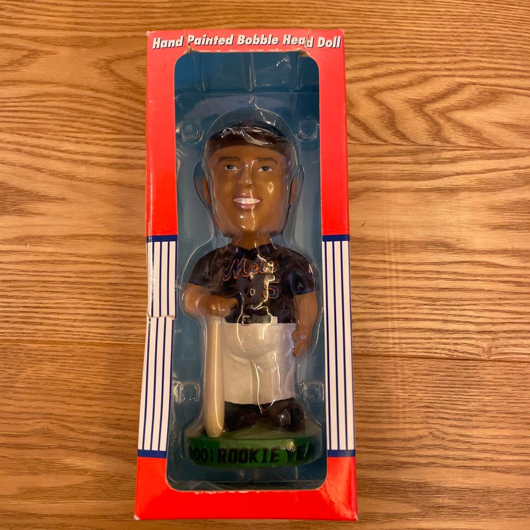 新庄剛　メッツ ボブルヘッド フィギュア
