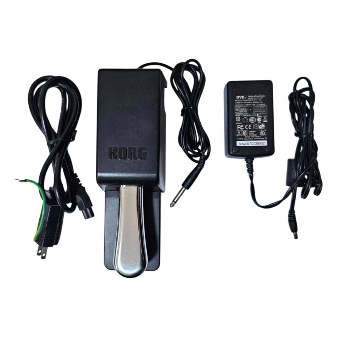 【美品】KORG SP-250 デジタル 電子ピアノ 88鍵 ペダル 取説付き