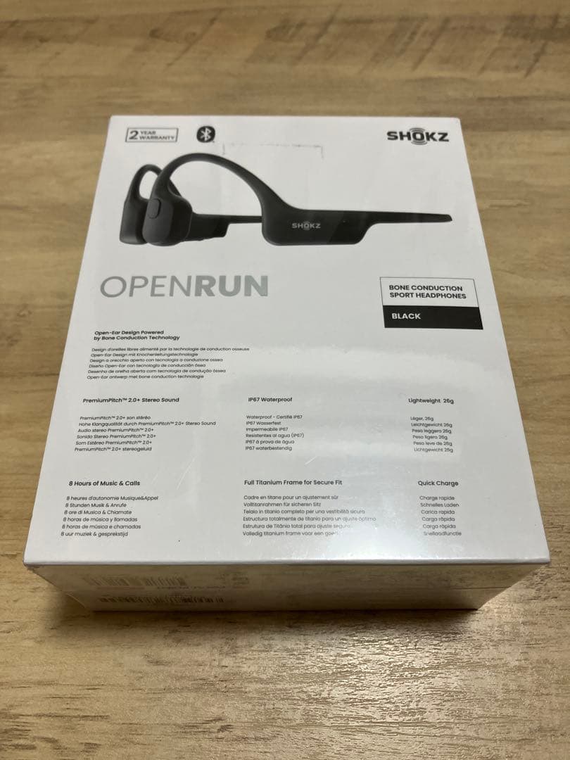 SHOKZ OPENRUN 骨伝導イヤホン
