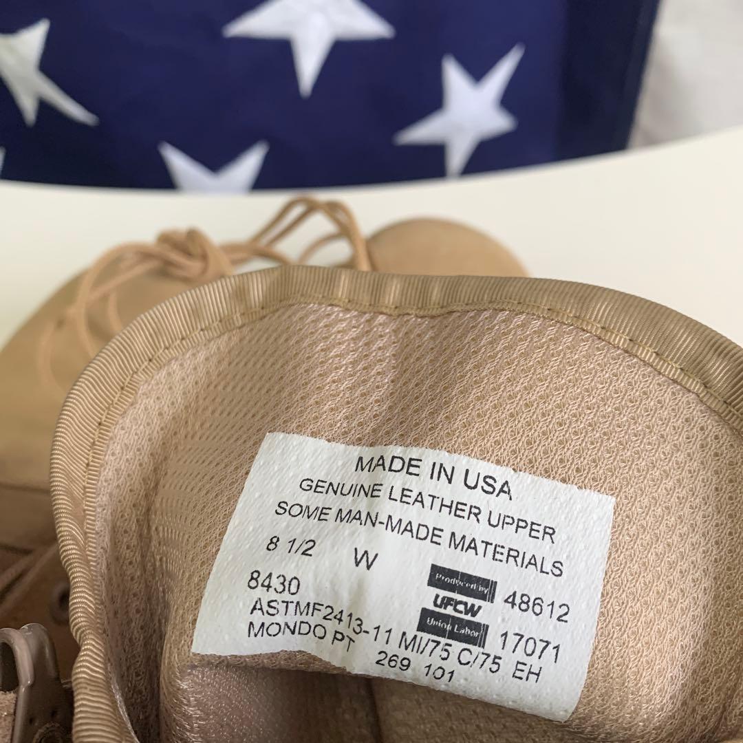 ＊ スローグッド コンバットブーツ 新品未使用　u.sミリタリー ブーツ 8.5