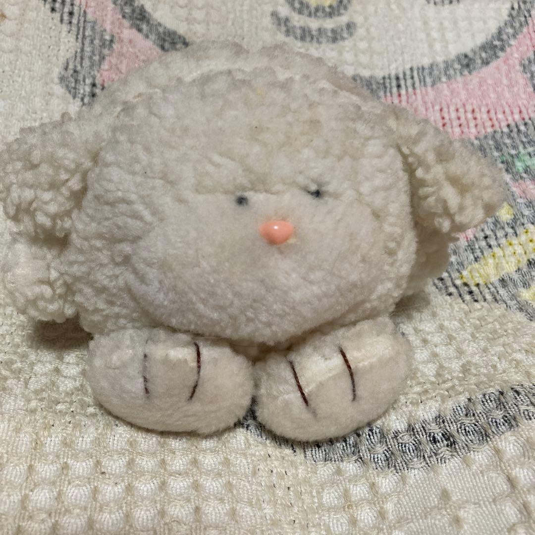 昭和レトロ　ヴィンテージ 学習研究社　学研　ウサギ＆ヒツジ　ぬいぐるみ　中古品